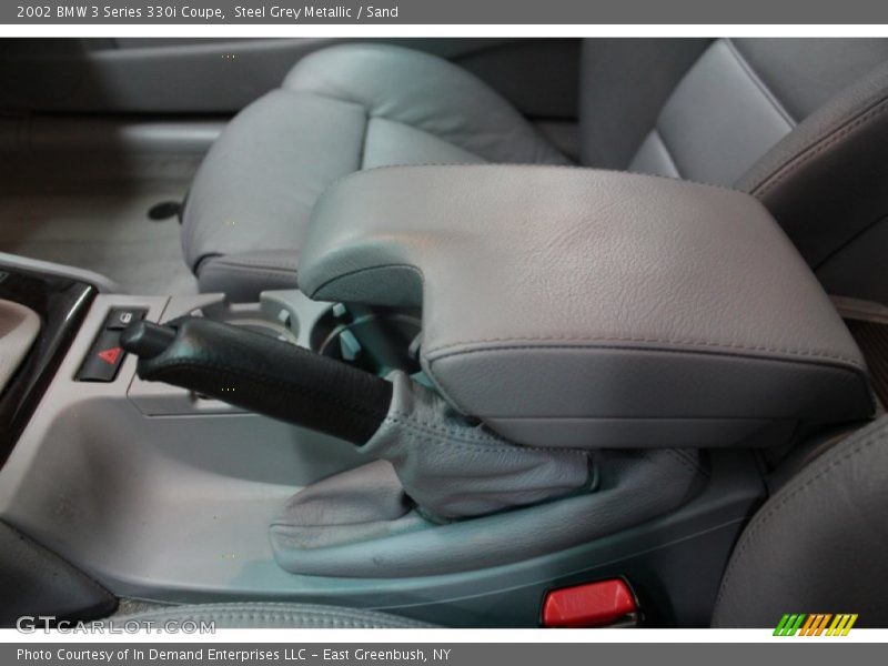 Steel Grey Metallic / Sand 2002 BMW 3 Series 330i Coupe