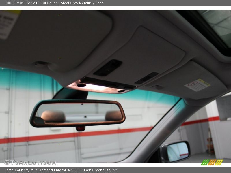 Steel Grey Metallic / Sand 2002 BMW 3 Series 330i Coupe