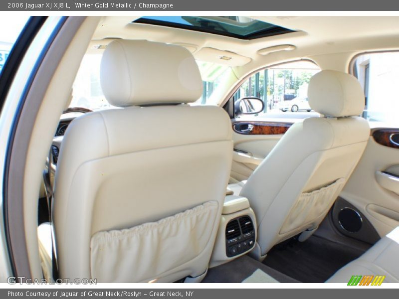 Winter Gold Metallic / Champagne 2006 Jaguar XJ XJ8 L