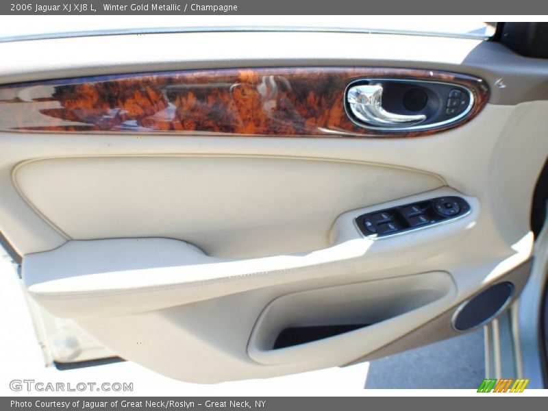 Winter Gold Metallic / Champagne 2006 Jaguar XJ XJ8 L
