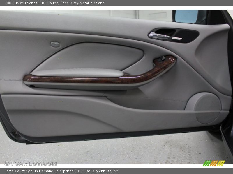 Steel Grey Metallic / Sand 2002 BMW 3 Series 330i Coupe