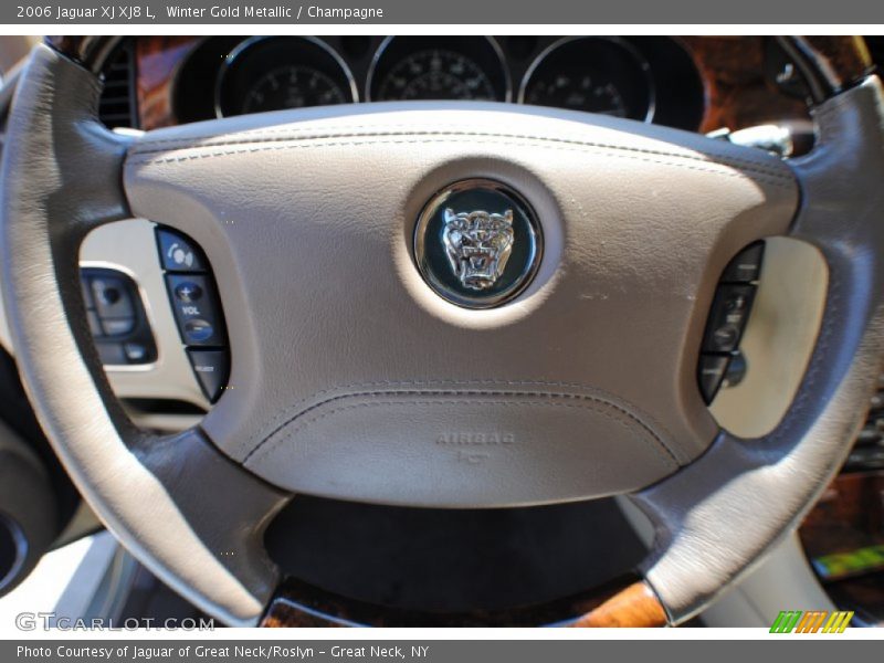 Winter Gold Metallic / Champagne 2006 Jaguar XJ XJ8 L