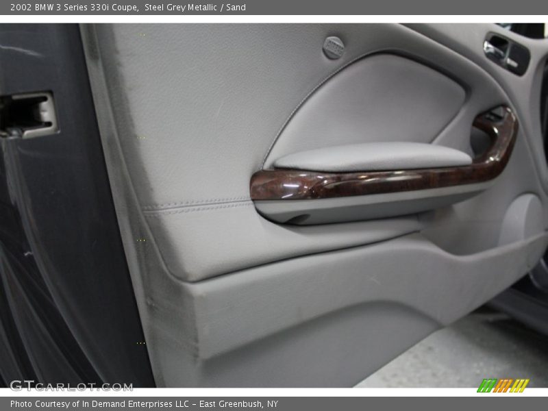 Steel Grey Metallic / Sand 2002 BMW 3 Series 330i Coupe