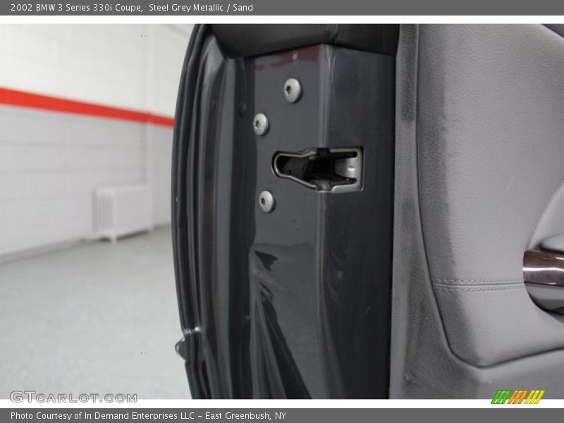 Steel Grey Metallic / Sand 2002 BMW 3 Series 330i Coupe