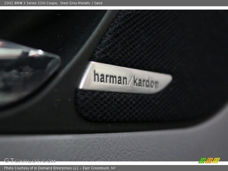 Steel Grey Metallic / Sand 2002 BMW 3 Series 330i Coupe
