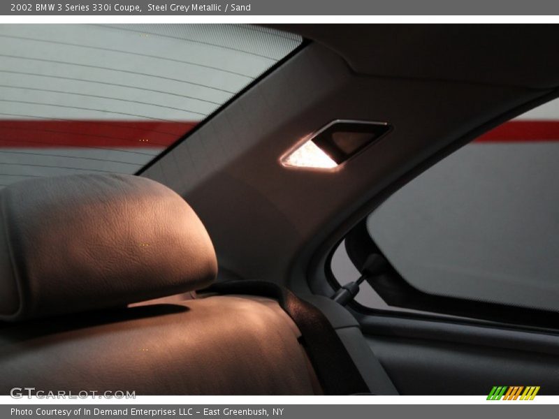 Steel Grey Metallic / Sand 2002 BMW 3 Series 330i Coupe