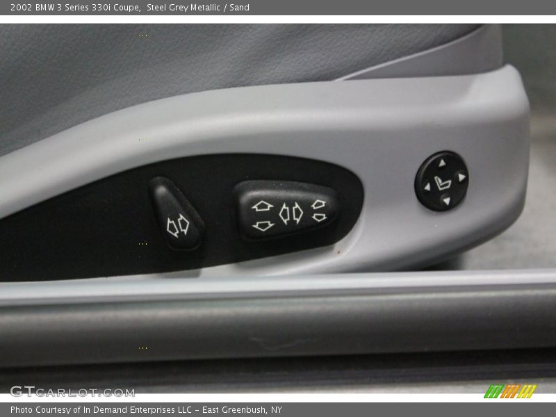 Steel Grey Metallic / Sand 2002 BMW 3 Series 330i Coupe