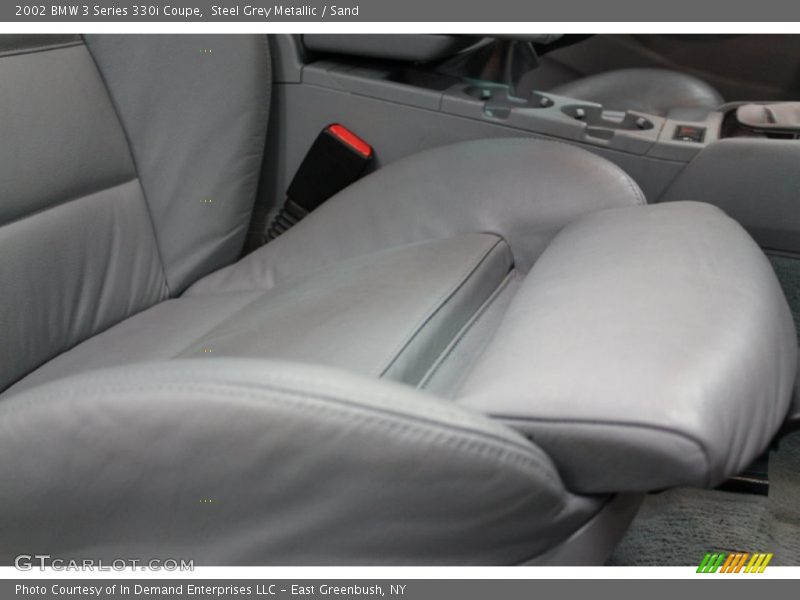 Steel Grey Metallic / Sand 2002 BMW 3 Series 330i Coupe