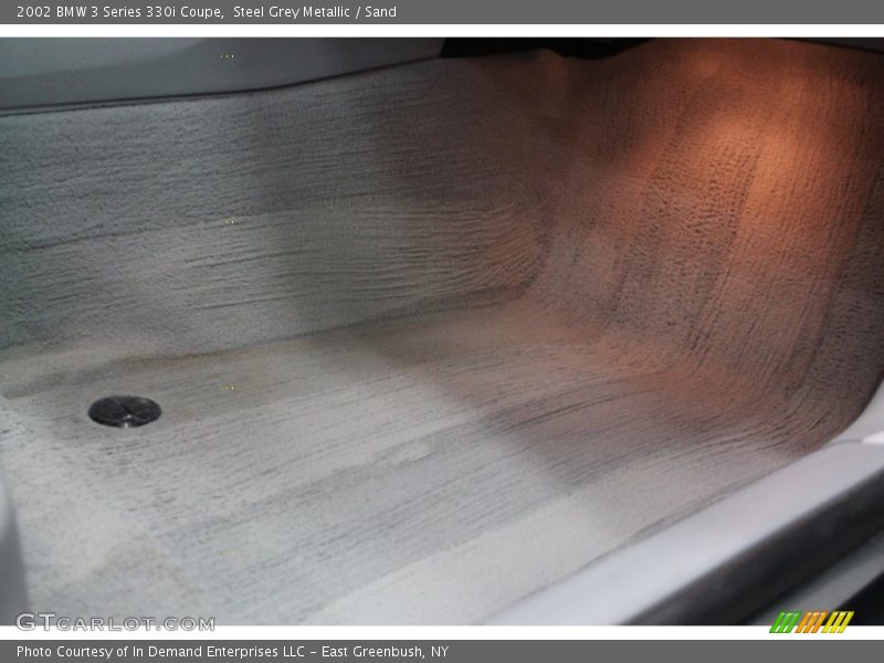 Steel Grey Metallic / Sand 2002 BMW 3 Series 330i Coupe