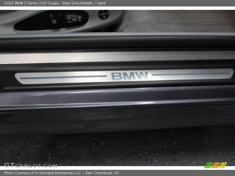 Steel Grey Metallic / Sand 2002 BMW 3 Series 330i Coupe