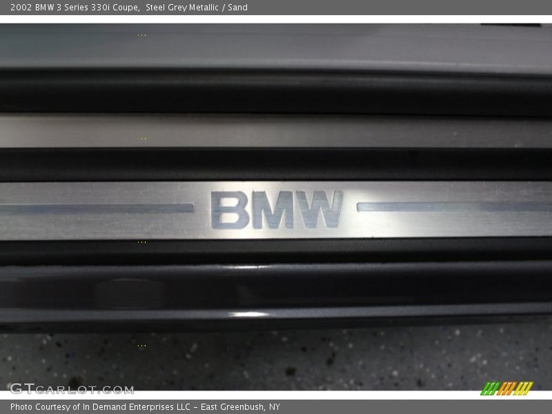 Steel Grey Metallic / Sand 2002 BMW 3 Series 330i Coupe