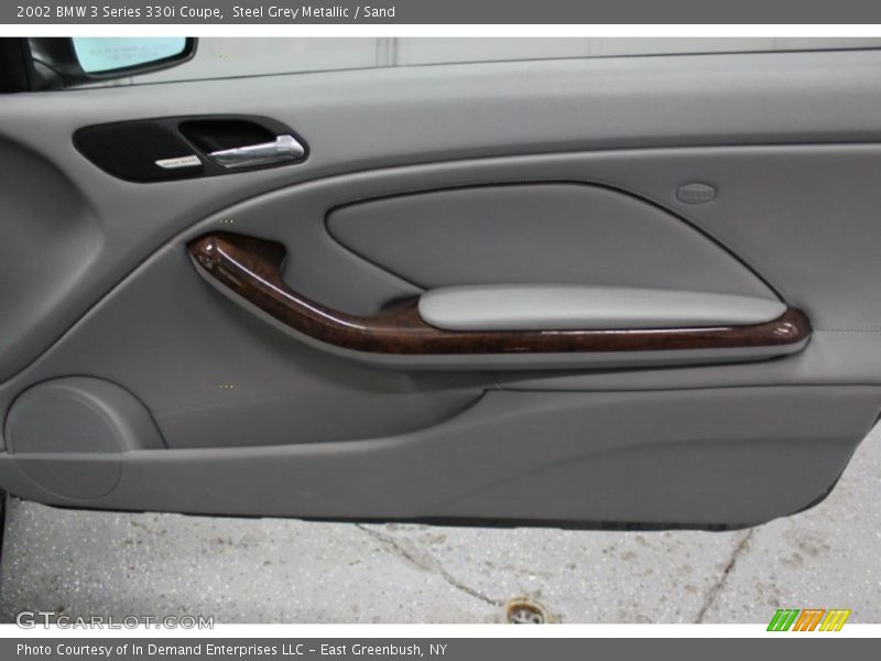Steel Grey Metallic / Sand 2002 BMW 3 Series 330i Coupe