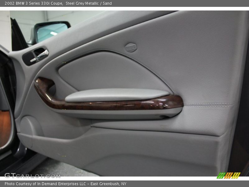 Steel Grey Metallic / Sand 2002 BMW 3 Series 330i Coupe