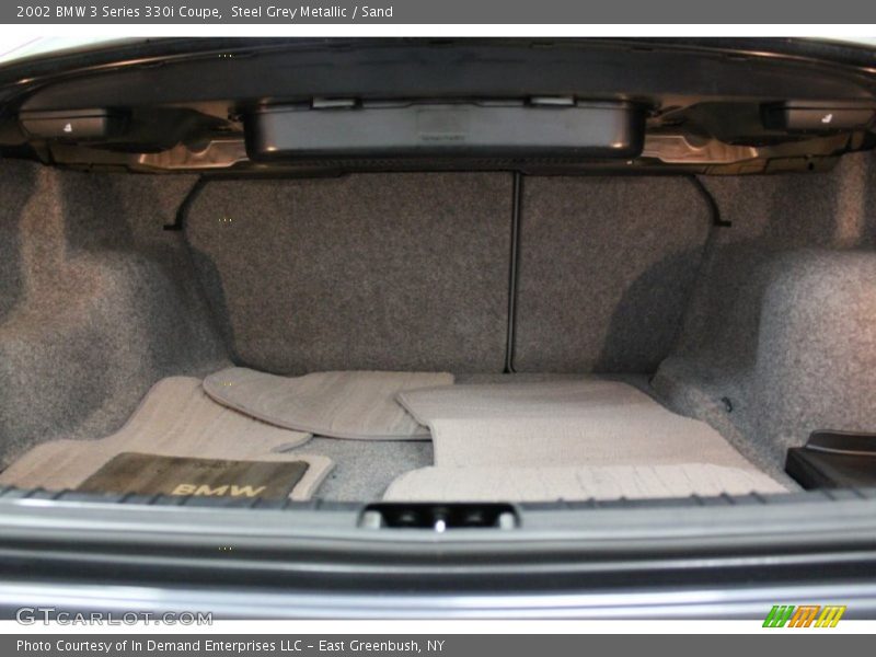 Steel Grey Metallic / Sand 2002 BMW 3 Series 330i Coupe