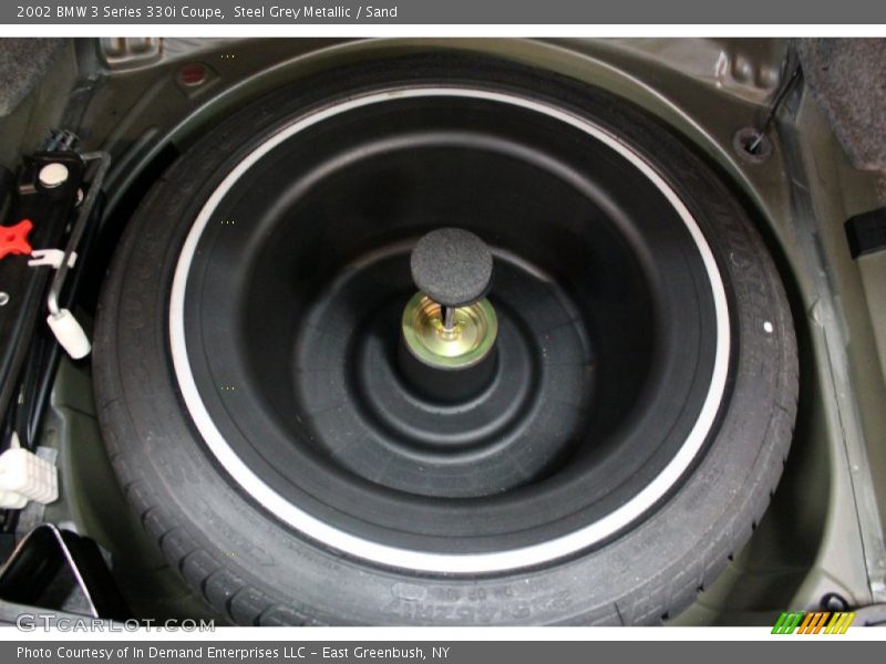 Steel Grey Metallic / Sand 2002 BMW 3 Series 330i Coupe