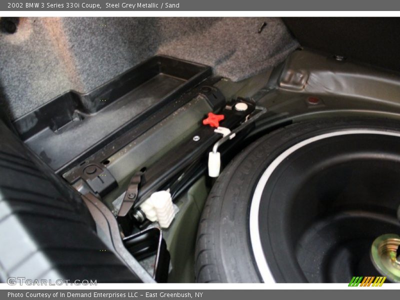 Steel Grey Metallic / Sand 2002 BMW 3 Series 330i Coupe