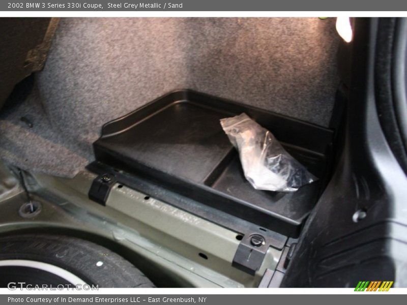 Steel Grey Metallic / Sand 2002 BMW 3 Series 330i Coupe