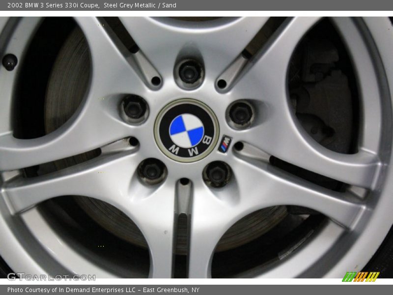 Steel Grey Metallic / Sand 2002 BMW 3 Series 330i Coupe
