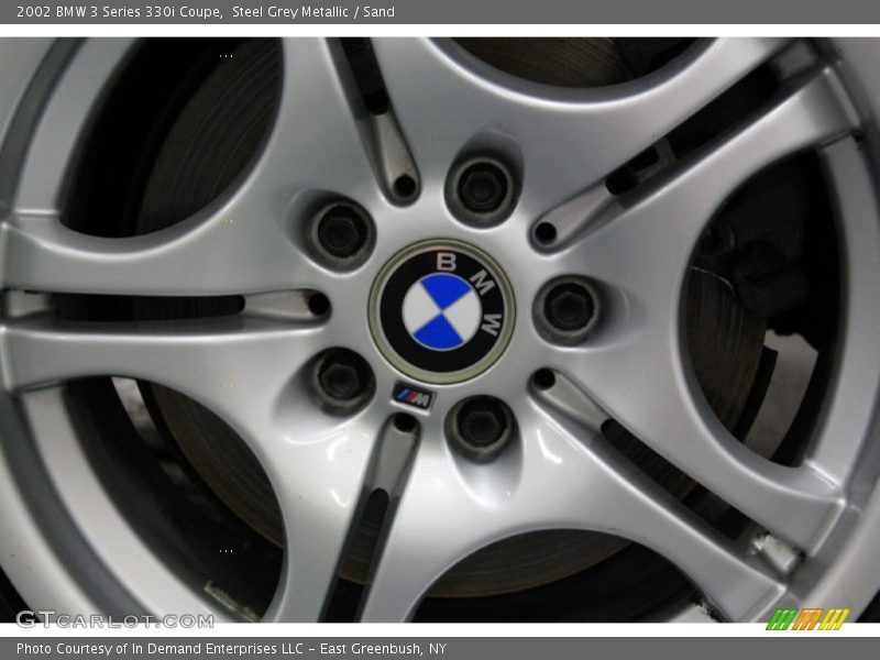 Steel Grey Metallic / Sand 2002 BMW 3 Series 330i Coupe