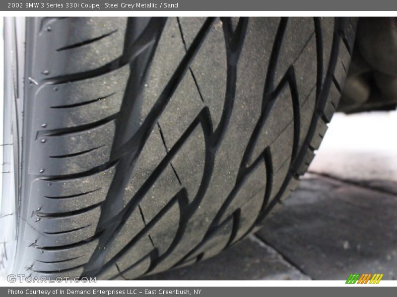 Steel Grey Metallic / Sand 2002 BMW 3 Series 330i Coupe