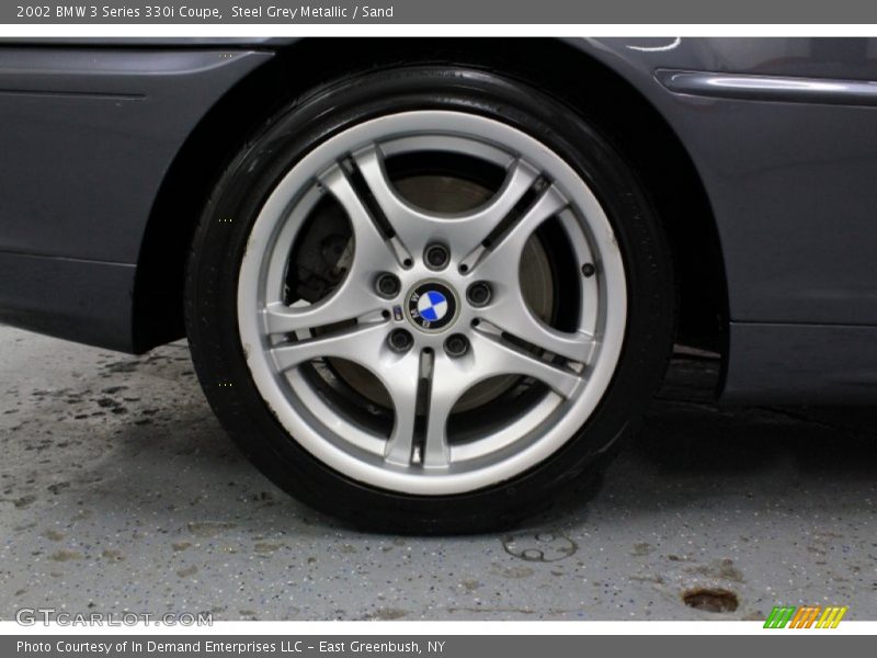 Steel Grey Metallic / Sand 2002 BMW 3 Series 330i Coupe