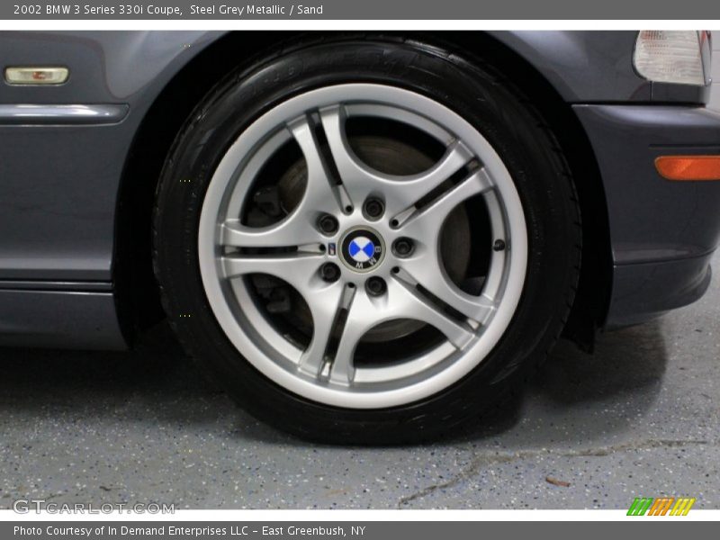 Steel Grey Metallic / Sand 2002 BMW 3 Series 330i Coupe