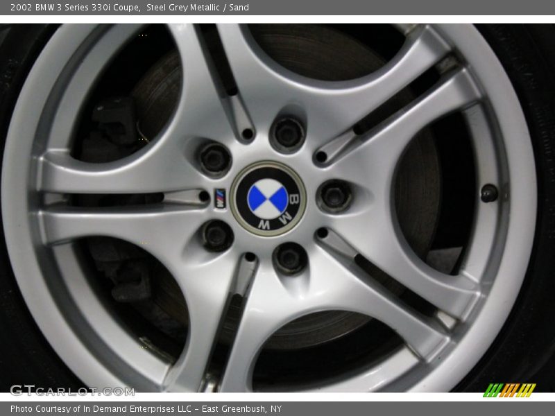 Steel Grey Metallic / Sand 2002 BMW 3 Series 330i Coupe