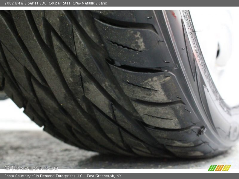 Steel Grey Metallic / Sand 2002 BMW 3 Series 330i Coupe