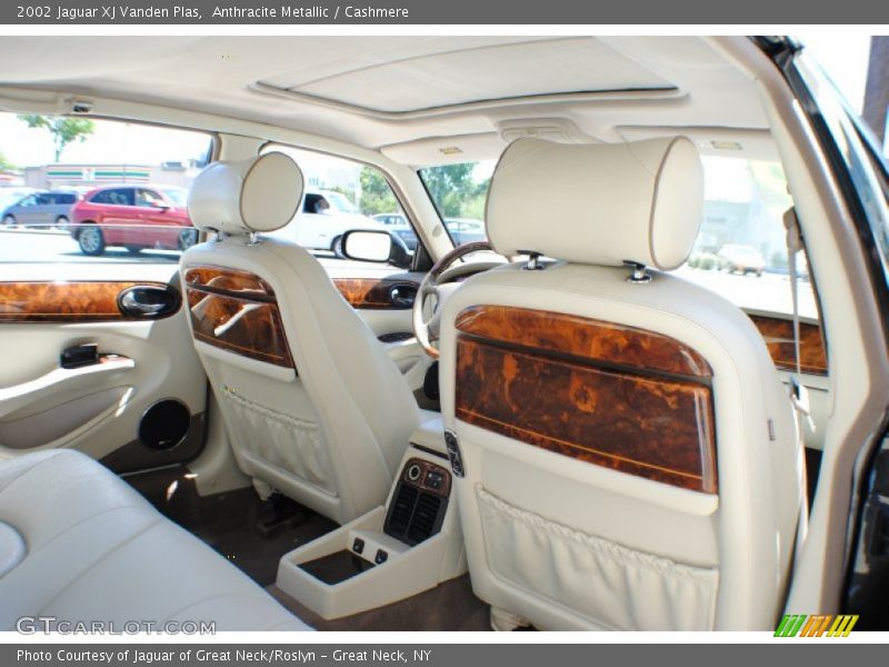 Anthracite Metallic / Cashmere 2002 Jaguar XJ Vanden Plas