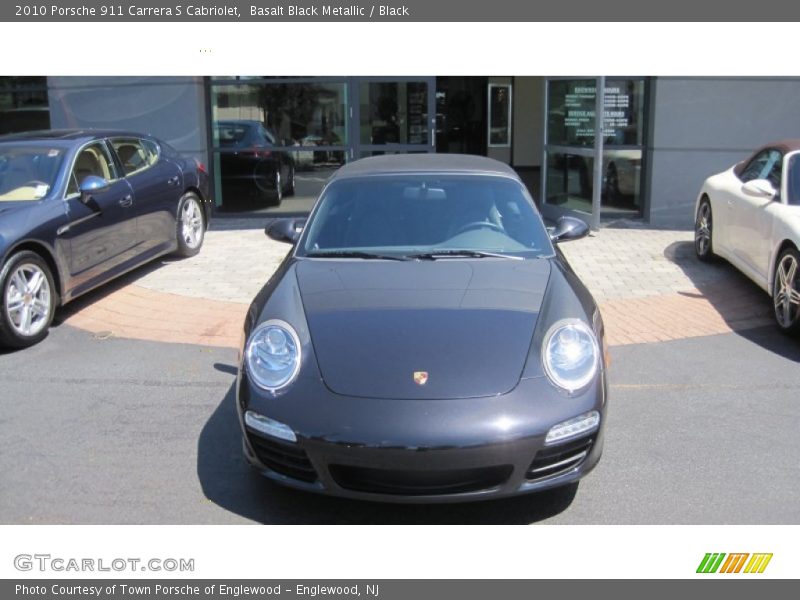 Basalt Black Metallic / Black 2010 Porsche 911 Carrera S Cabriolet