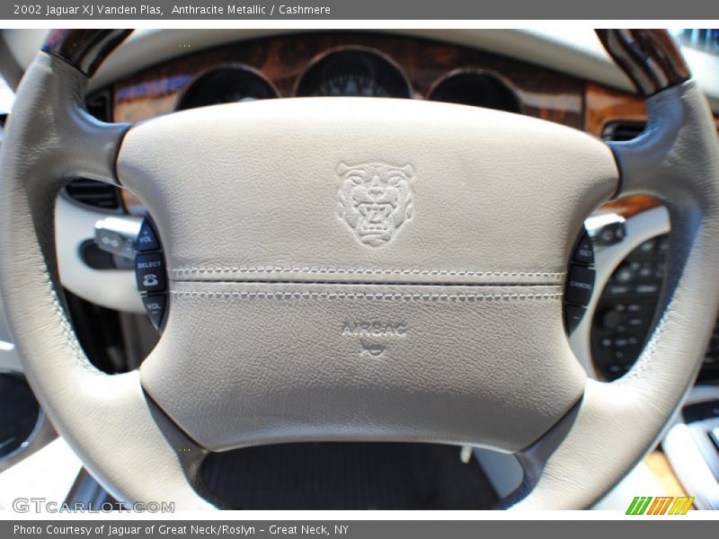 Anthracite Metallic / Cashmere 2002 Jaguar XJ Vanden Plas