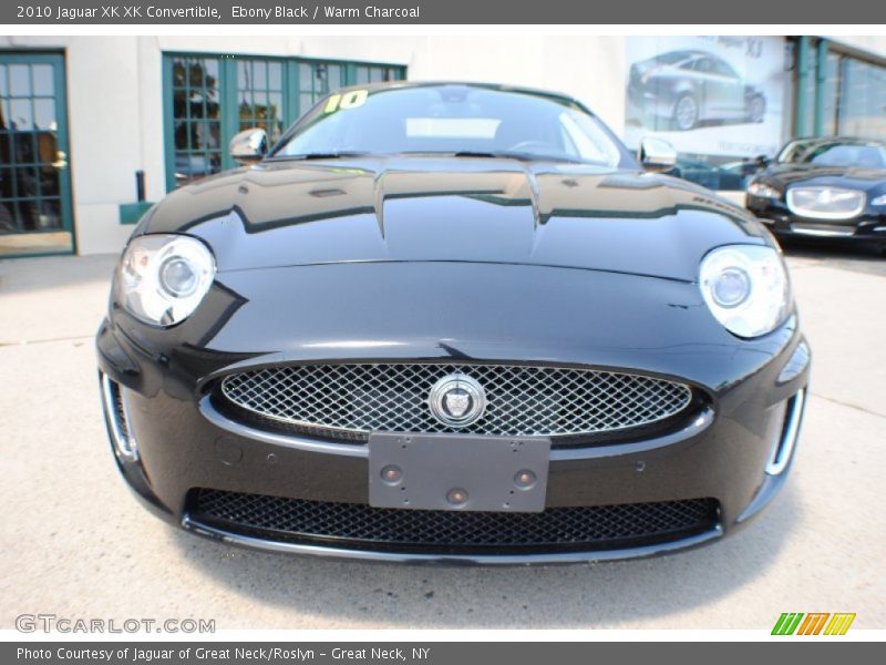 Ebony Black / Warm Charcoal 2010 Jaguar XK XK Convertible