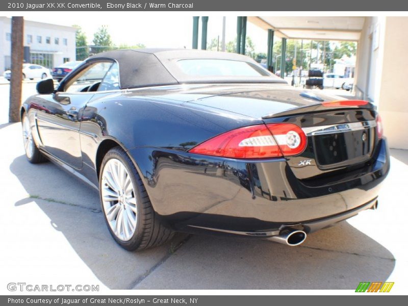 Ebony Black / Warm Charcoal 2010 Jaguar XK XK Convertible