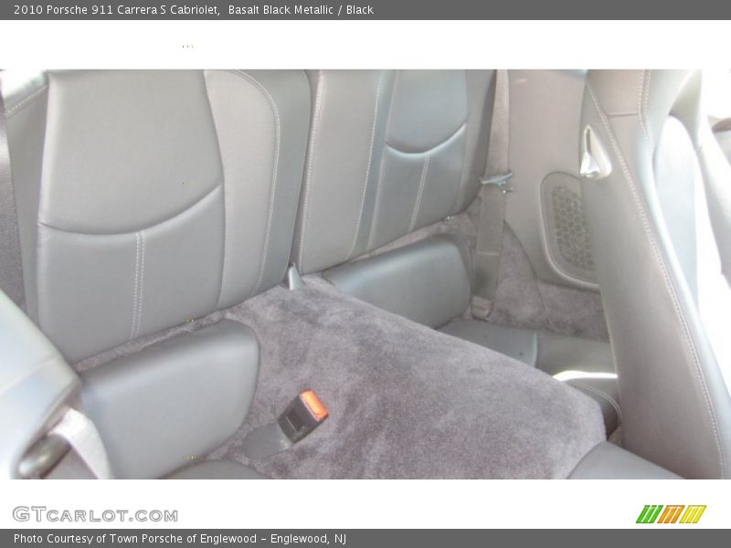 Basalt Black Metallic / Black 2010 Porsche 911 Carrera S Cabriolet