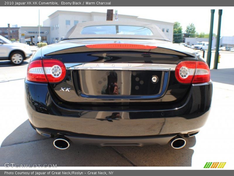 Ebony Black / Warm Charcoal 2010 Jaguar XK XK Convertible
