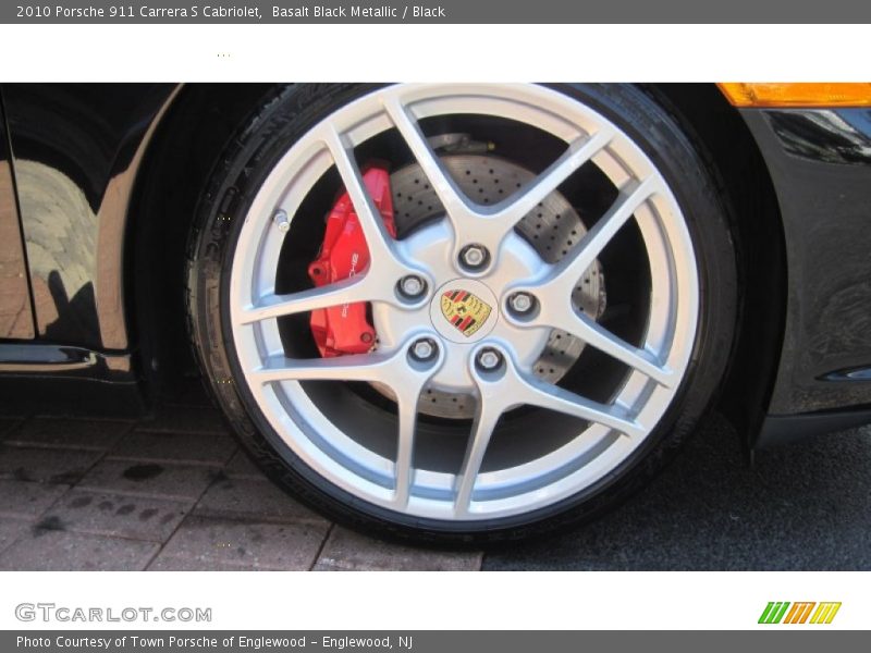 Basalt Black Metallic / Black 2010 Porsche 911 Carrera S Cabriolet