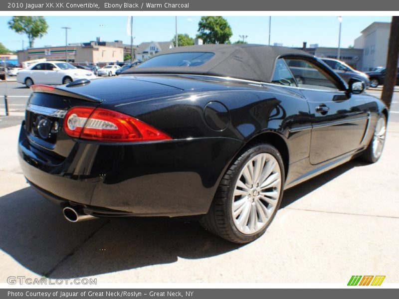 Ebony Black / Warm Charcoal 2010 Jaguar XK XK Convertible