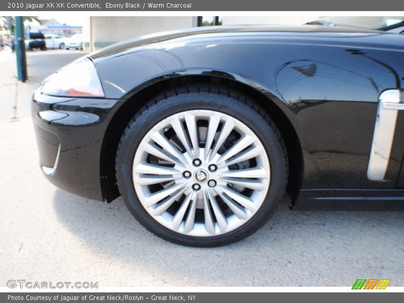 Ebony Black / Warm Charcoal 2010 Jaguar XK XK Convertible