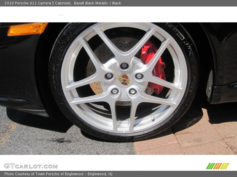 Basalt Black Metallic / Black 2010 Porsche 911 Carrera S Cabriolet
