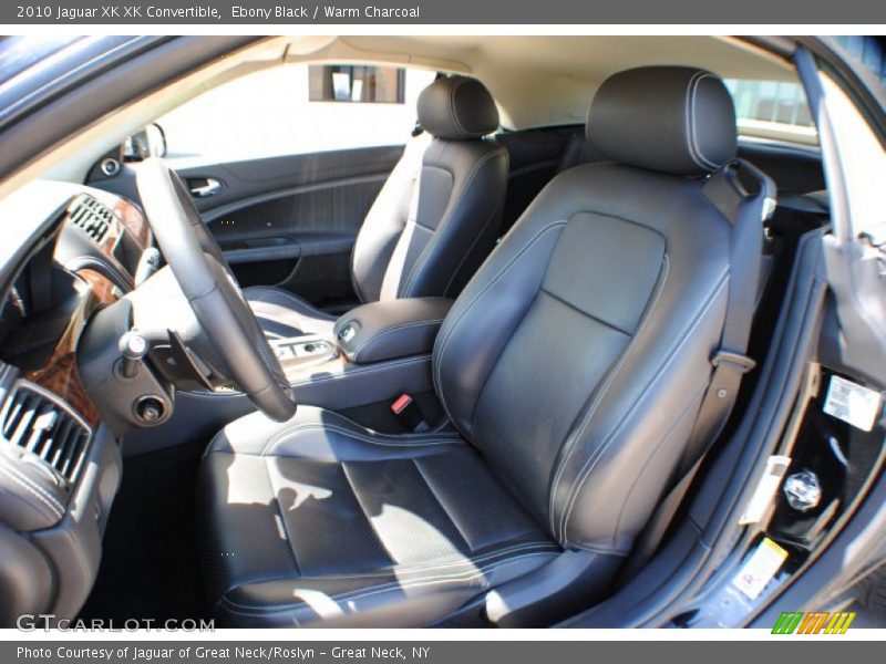 Ebony Black / Warm Charcoal 2010 Jaguar XK XK Convertible