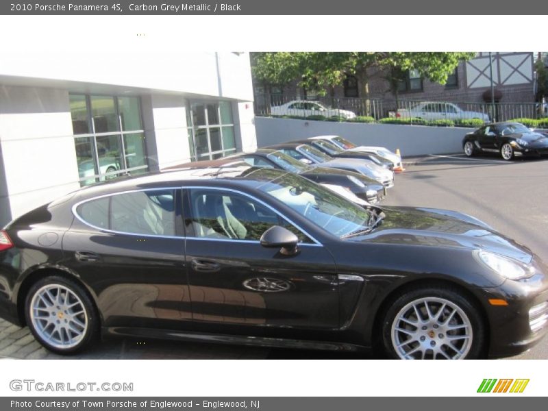 Carbon Grey Metallic / Black 2010 Porsche Panamera 4S