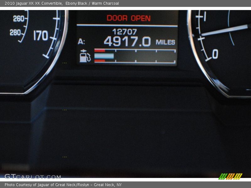 Ebony Black / Warm Charcoal 2010 Jaguar XK XK Convertible