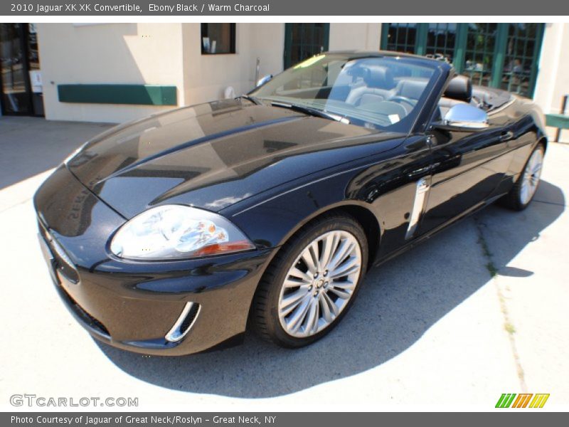 Ebony Black / Warm Charcoal 2010 Jaguar XK XK Convertible