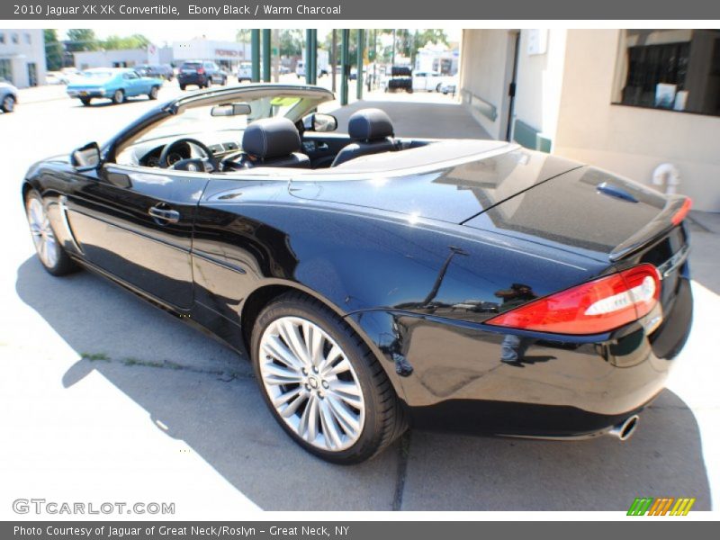 Ebony Black / Warm Charcoal 2010 Jaguar XK XK Convertible