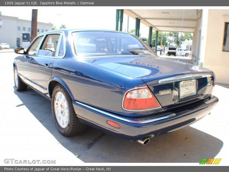 Sapphire Blue Metallic / Oatmeal 1999 Jaguar XJ XJ8