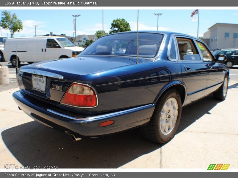 Sapphire Blue Metallic / Oatmeal 1999 Jaguar XJ XJ8