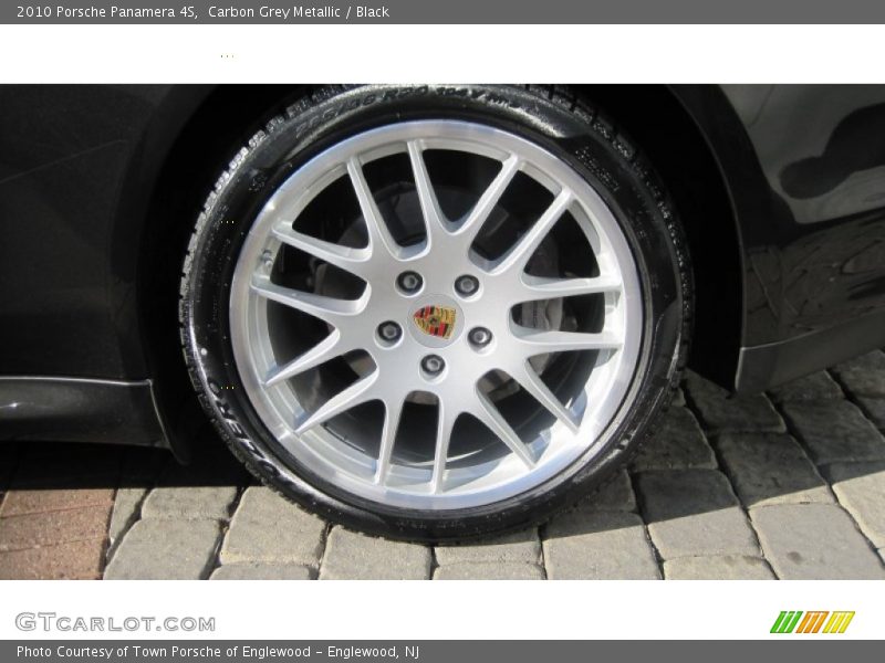 Carbon Grey Metallic / Black 2010 Porsche Panamera 4S