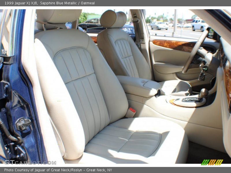 Sapphire Blue Metallic / Oatmeal 1999 Jaguar XJ XJ8