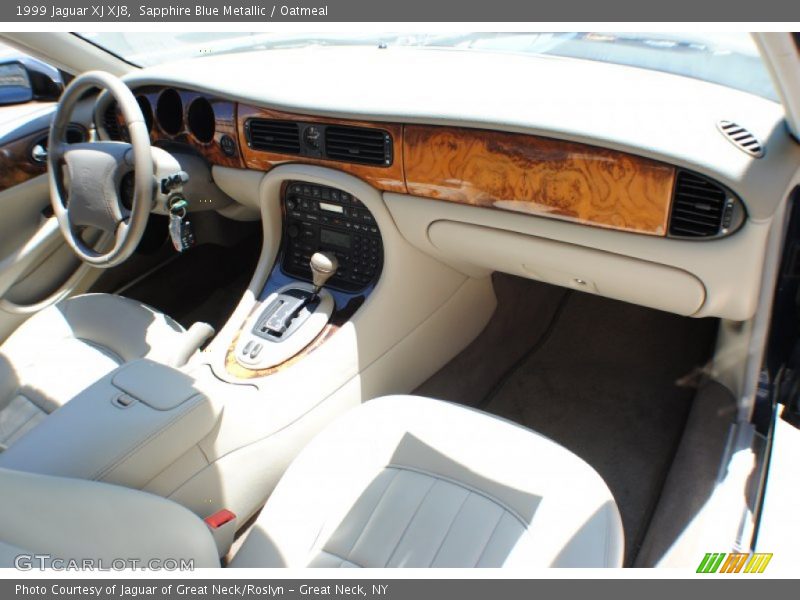 Sapphire Blue Metallic / Oatmeal 1999 Jaguar XJ XJ8