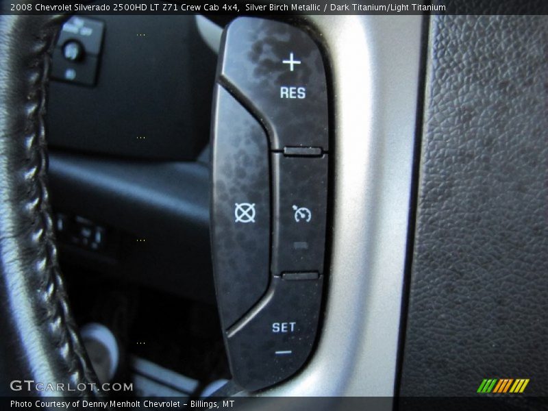 Silver Birch Metallic / Dark Titanium/Light Titanium 2008 Chevrolet Silverado 2500HD LT Z71 Crew Cab 4x4